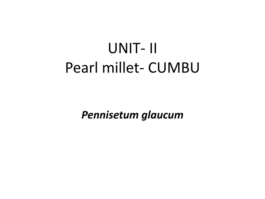 unit ii