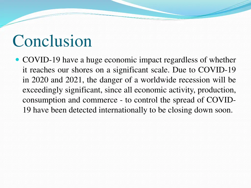 conclusion