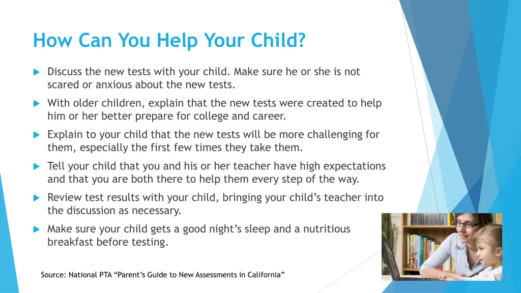 how can you help your child