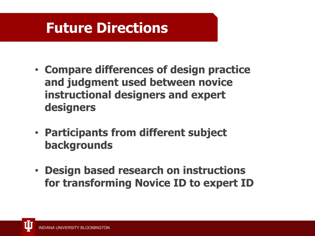 future directions
