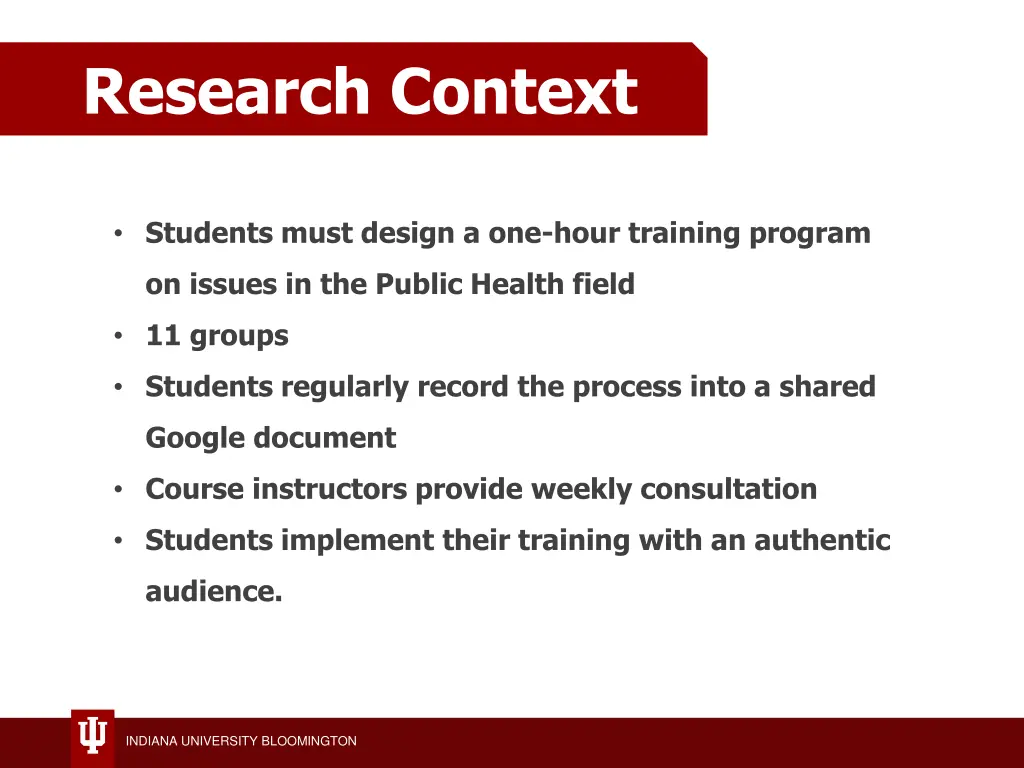 research context 1
