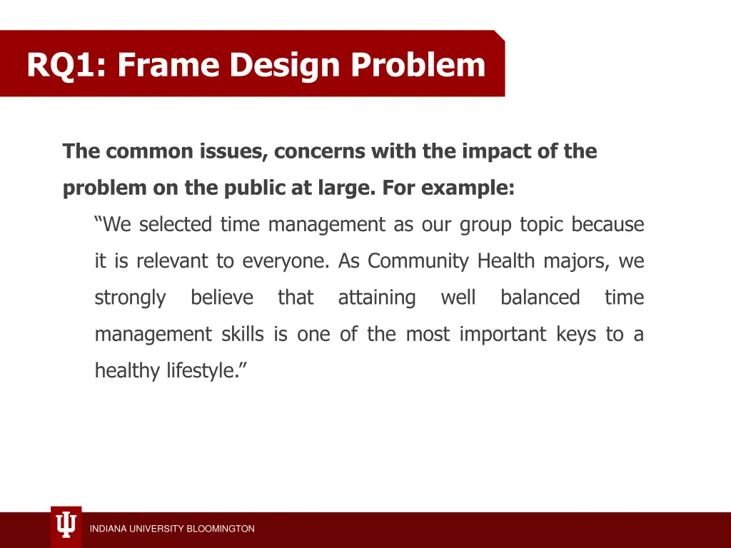rq1 frame design problem 1