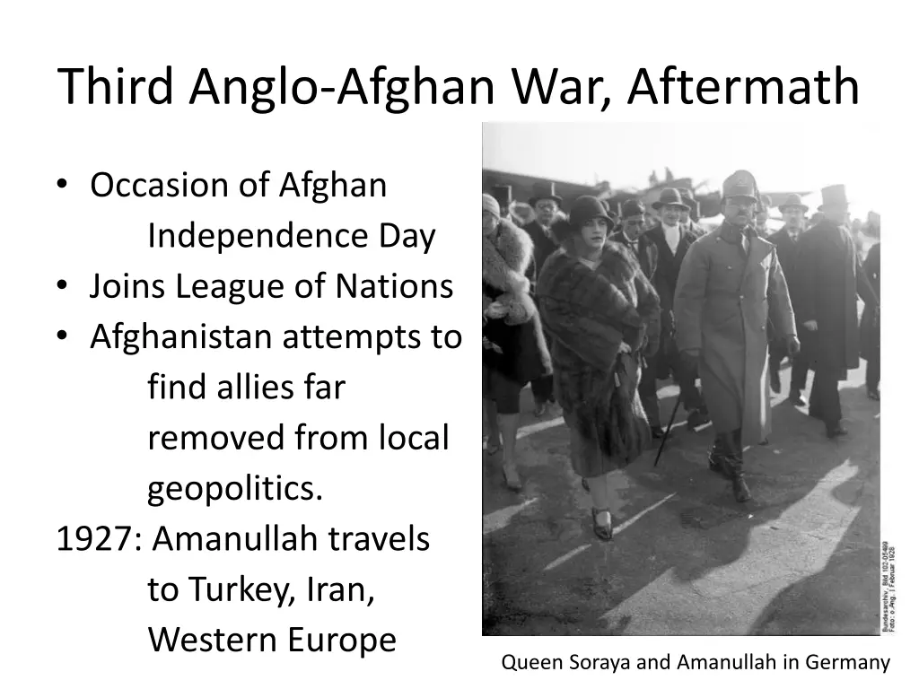 third anglo afghan war aftermath