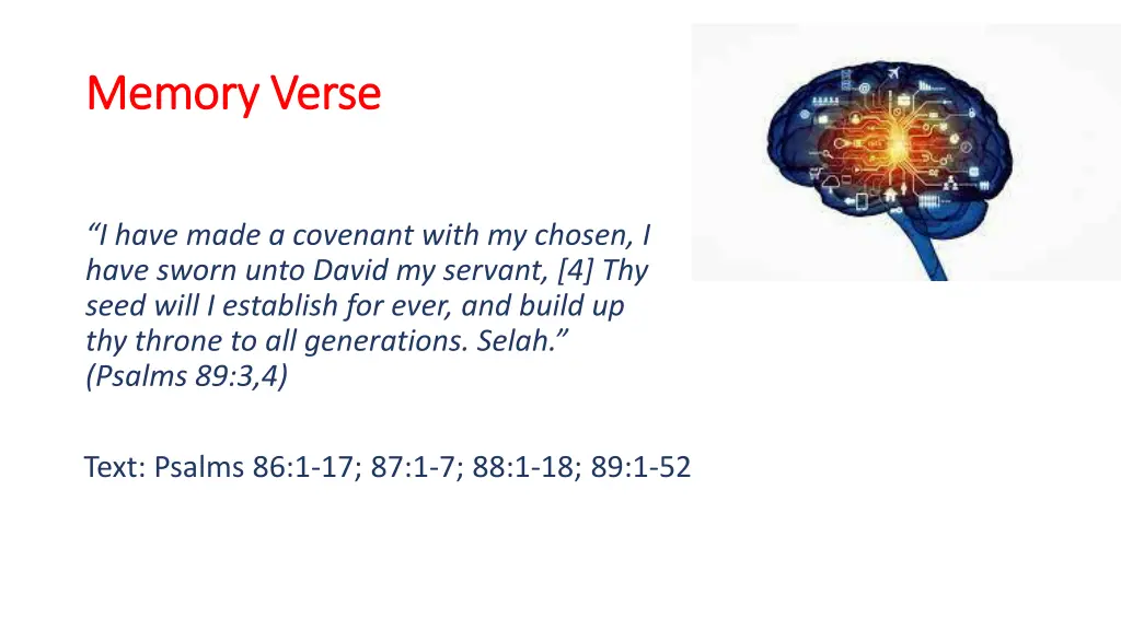 memory verse memory verse