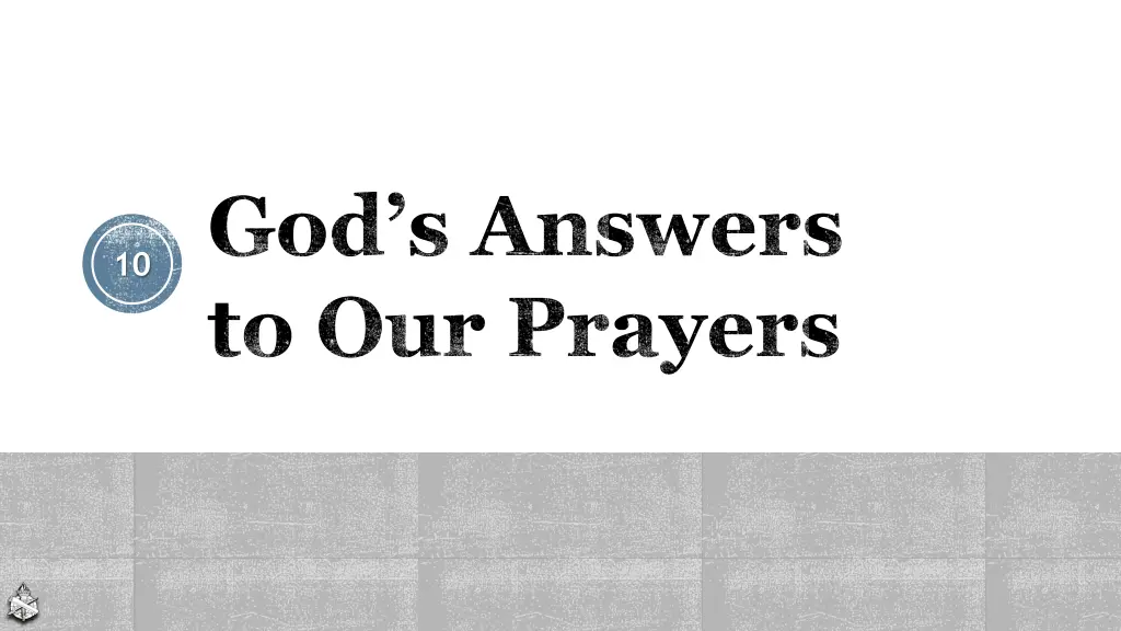 god s answers to our prayers