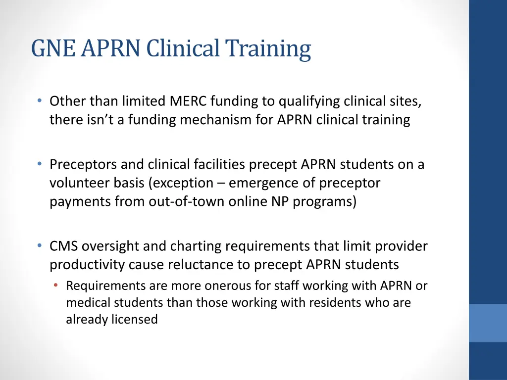 gne aprn clinical training 1