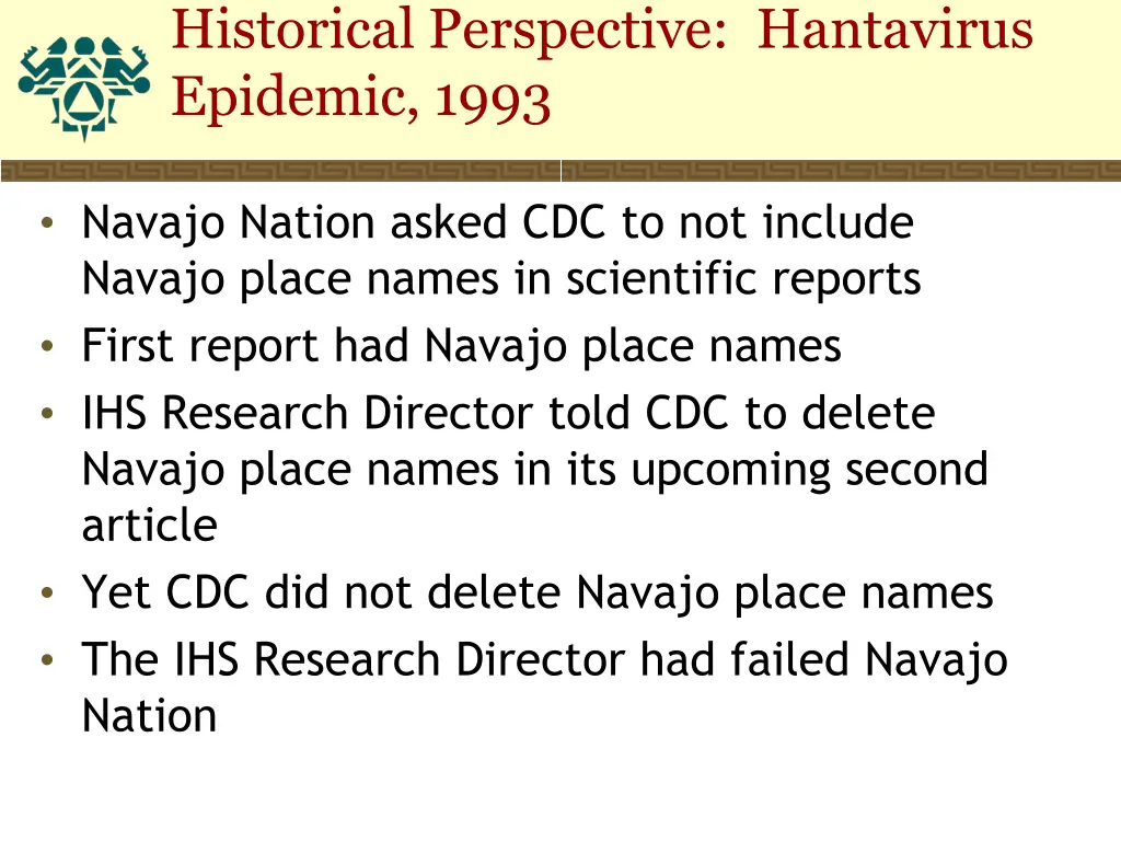 historical perspective hantavirus epidemic 1993