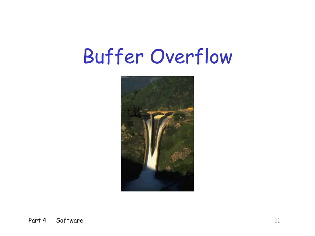 buffer overflow