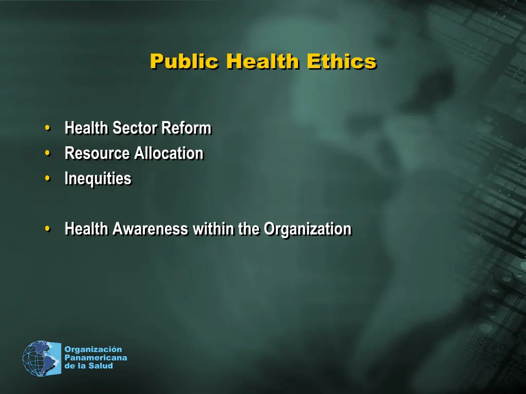 public health ethics