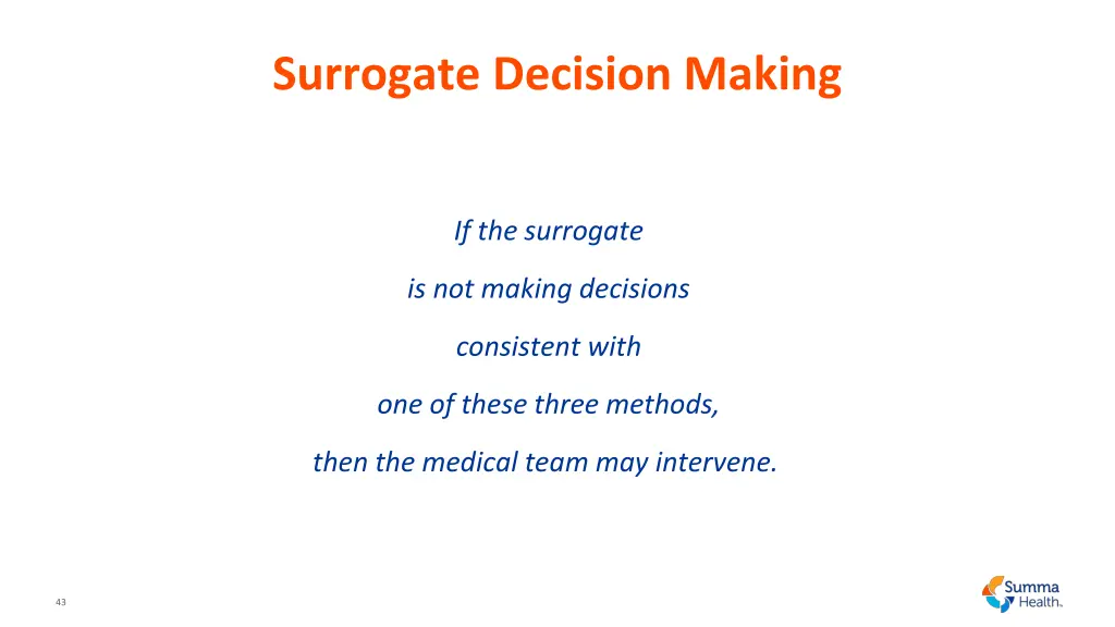 surrogate decision making 4