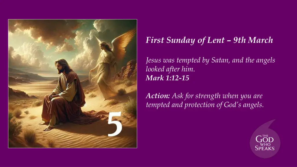 first sunday of lent 9th march