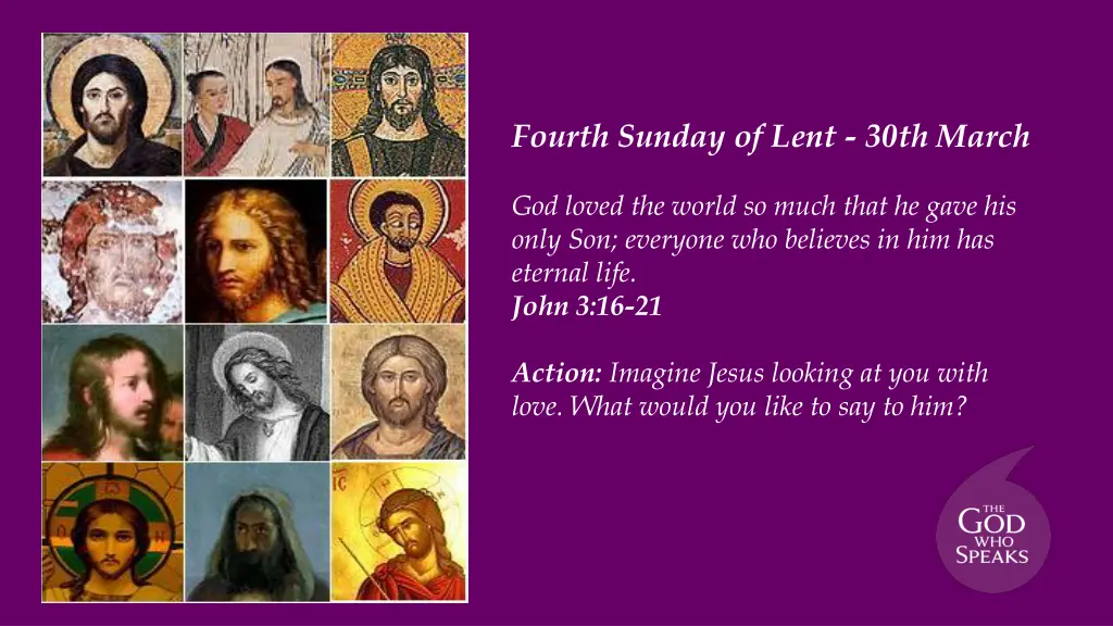 fourth sunday of lent 30th march