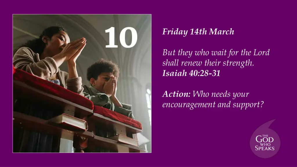 friday 14th march