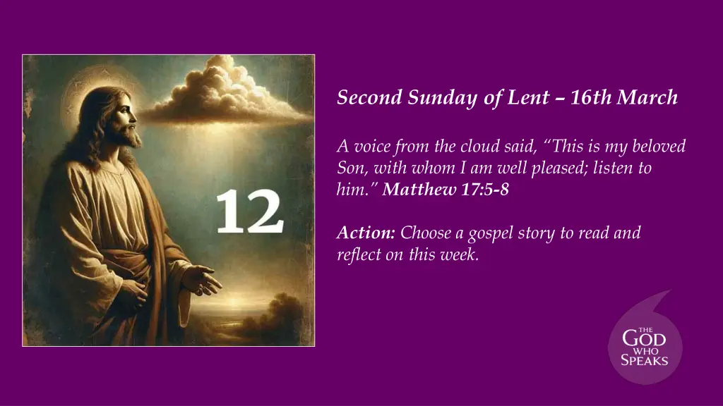 second sunday of lent 16th march