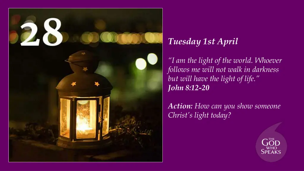 tuesday 1st april