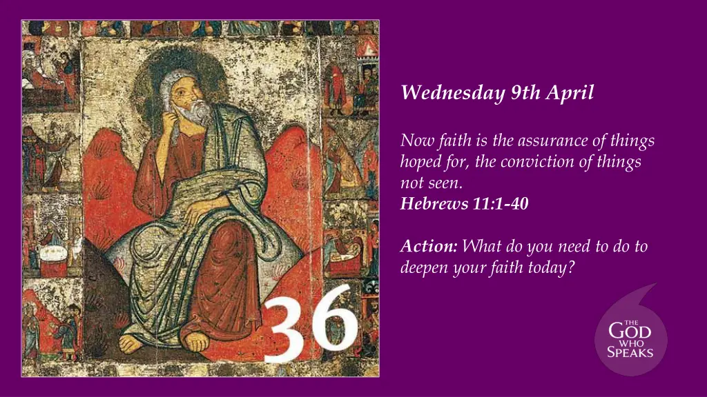 wednesday 9th april
