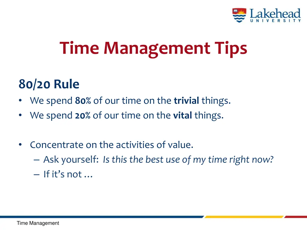 time management tips