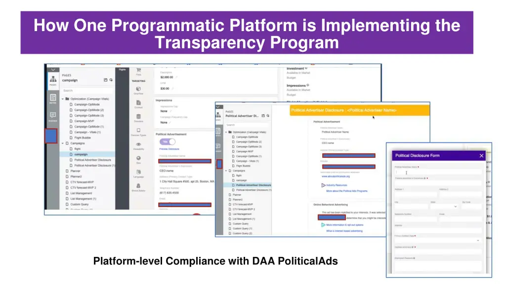 how one programmatic platform is implementing