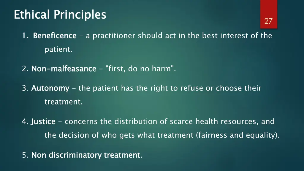 ethical principles