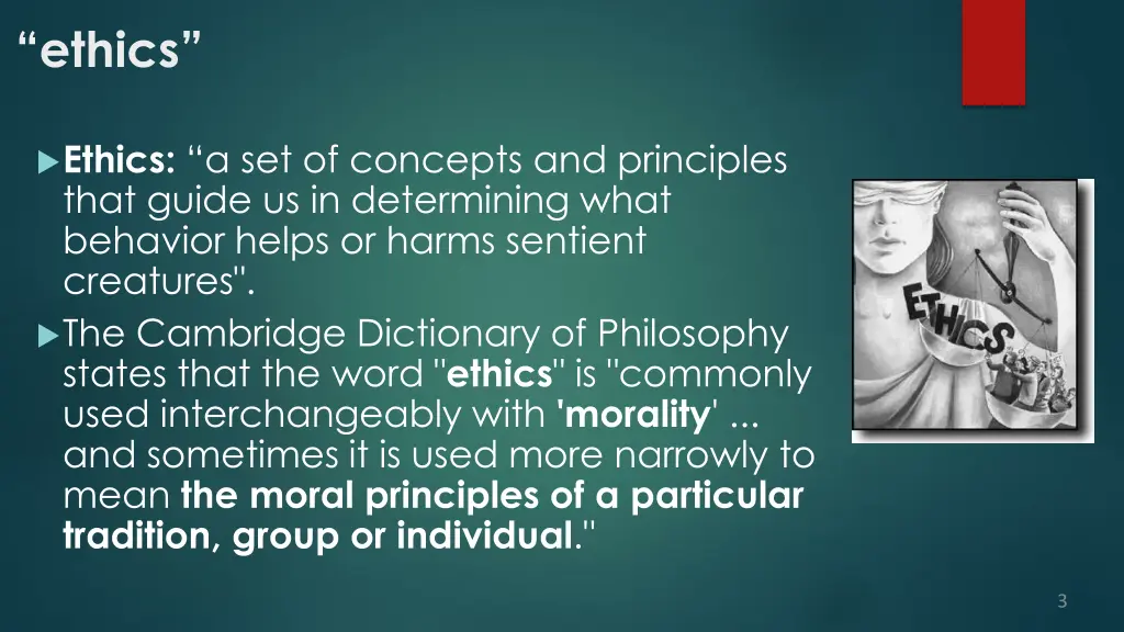ethics