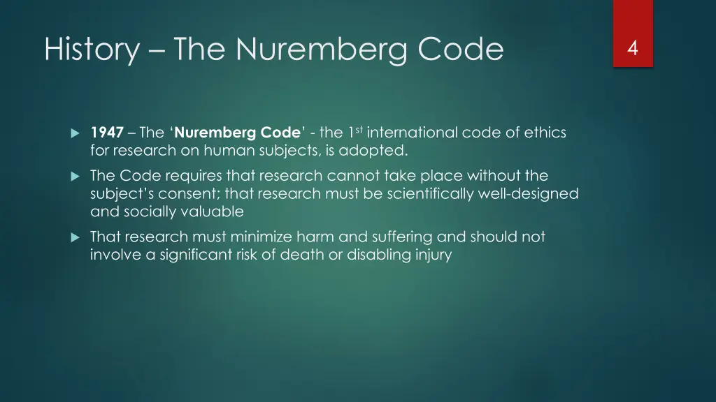 history the nuremberg code