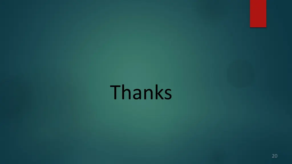 thanks