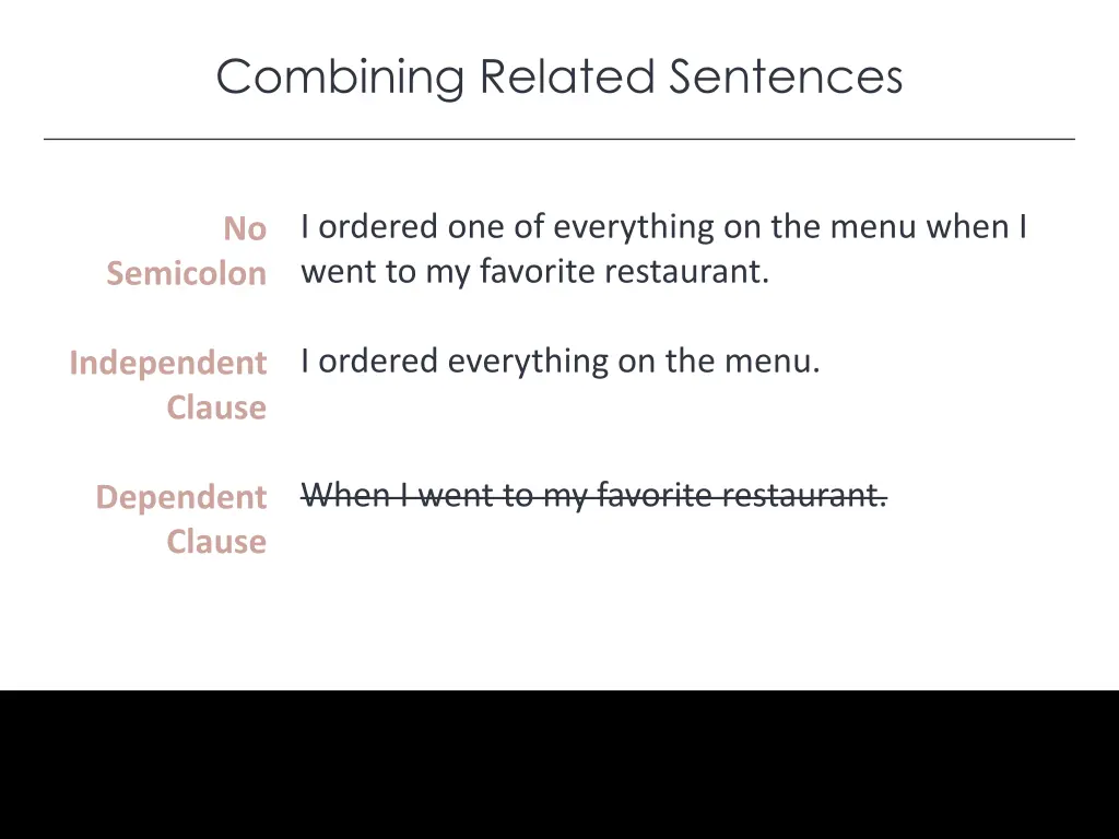 combining related sentences 4