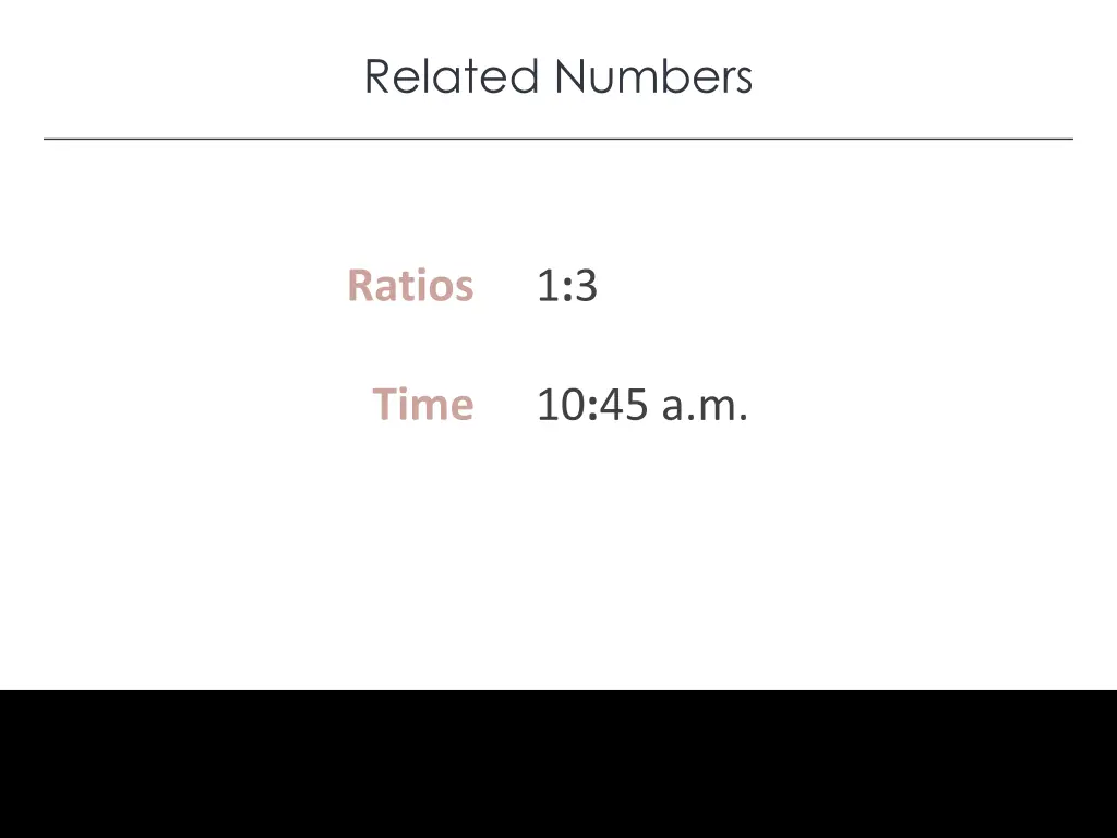 related numbers