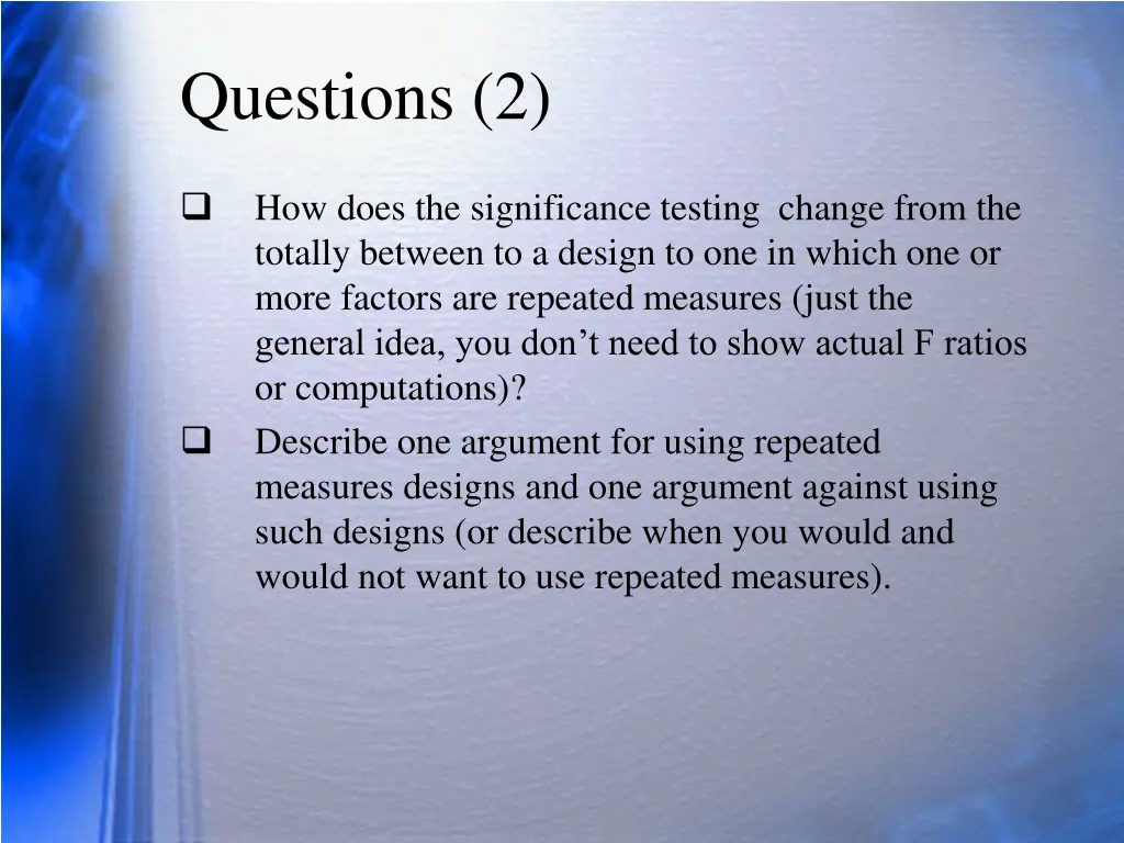 questions 2