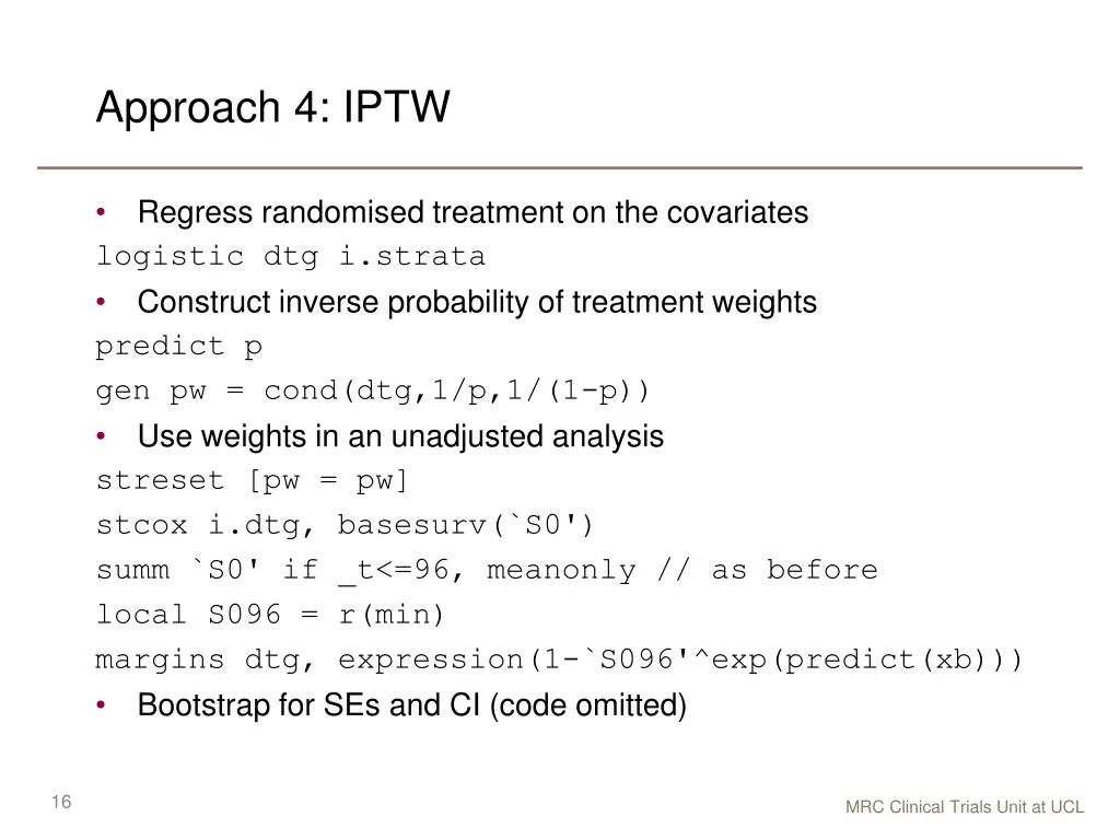 approach 4 iptw 1
