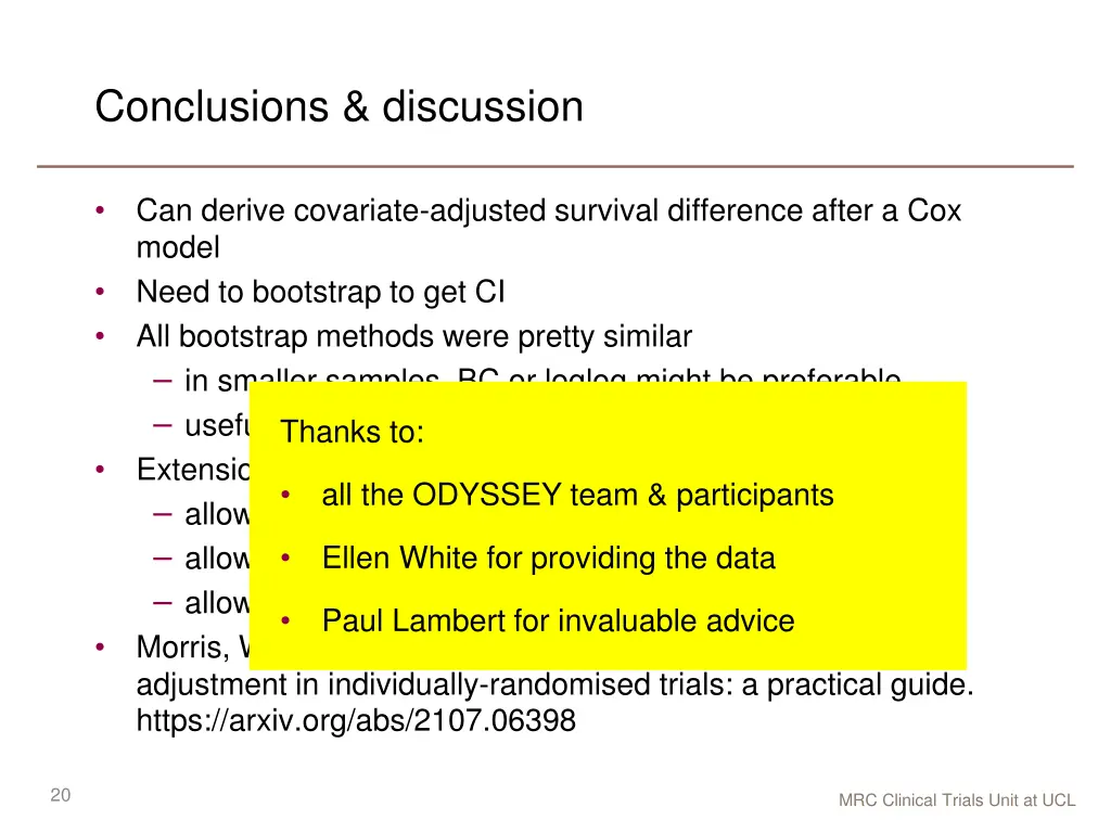 conclusions discussion