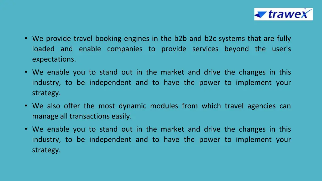 we provide travel booking engines