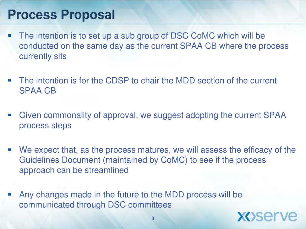 process proposal