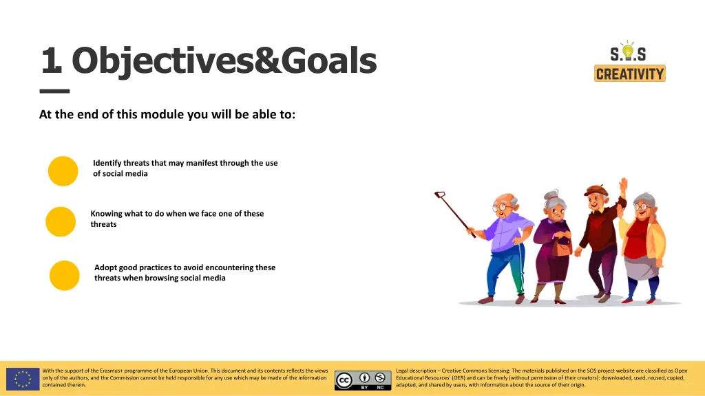 1 objectives goals