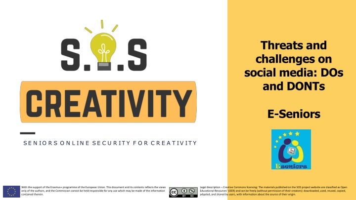 threats and challenges on social media