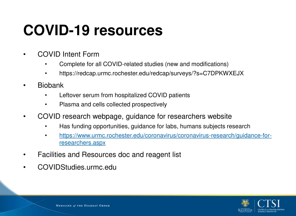 covid 19 resources