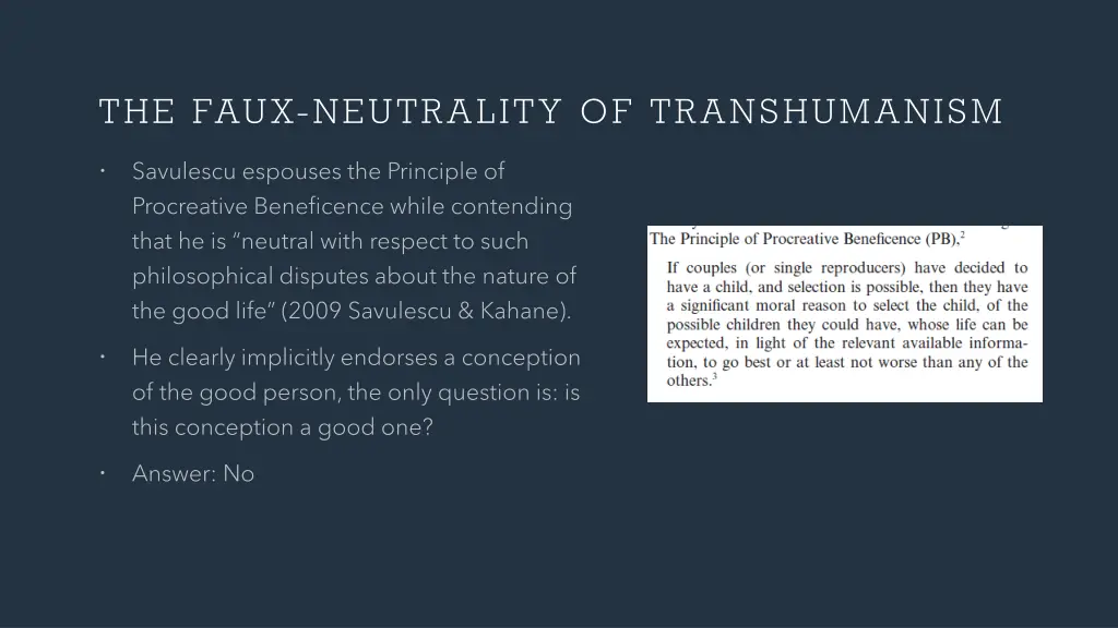the faux neutrality of transhumanism