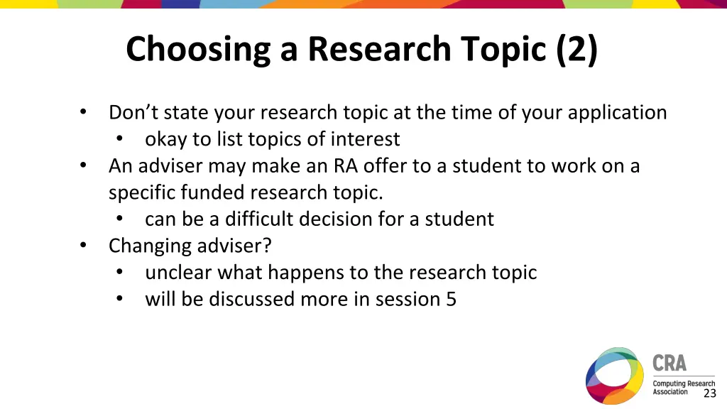 choosing a research topic 2