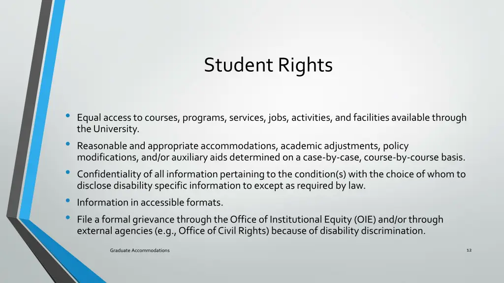 student rights