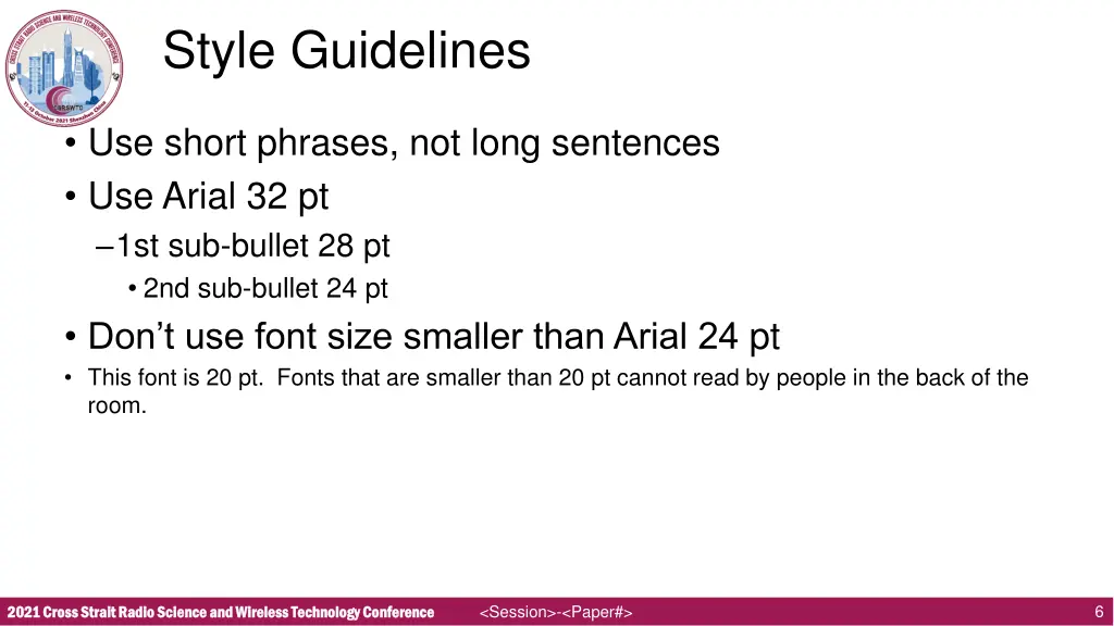 style guidelines