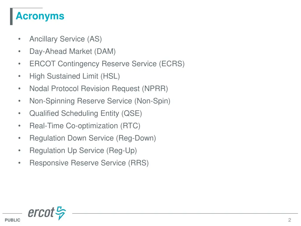 acronyms