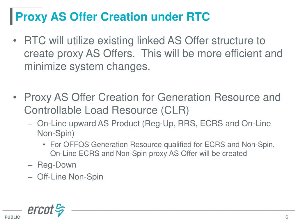 proxy as offer creation under rtc