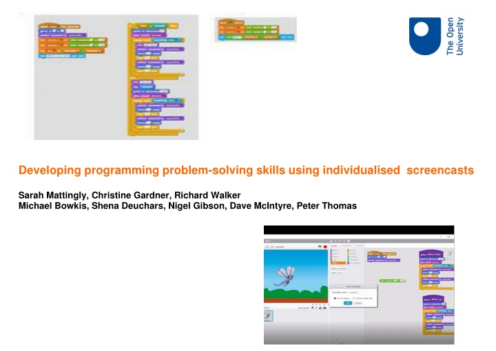 developing programming problem solving skills