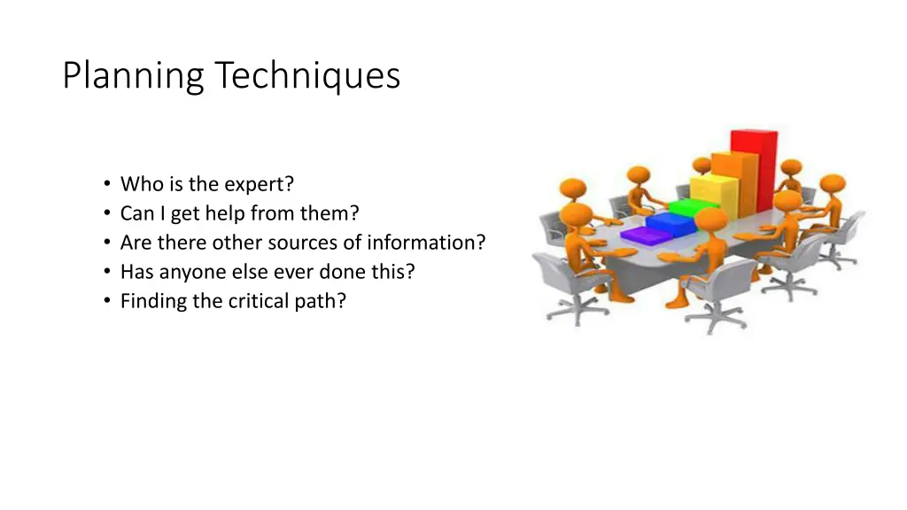 planning techniques