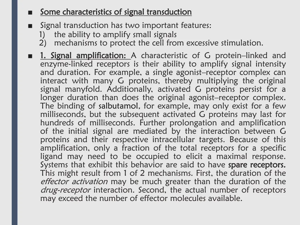 some some characteristics characteristics