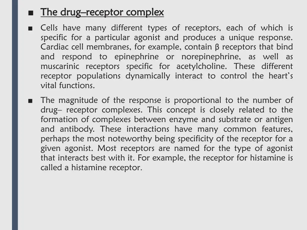 the the drug