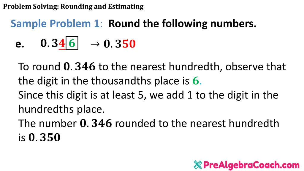 problem solving rounding and estimating 13