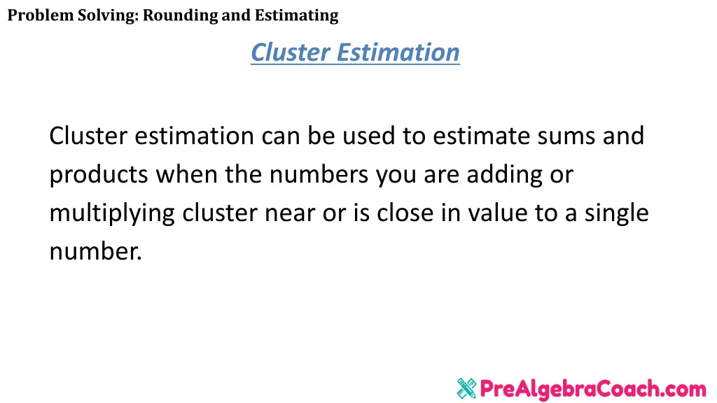 problem solving rounding and estimating 24