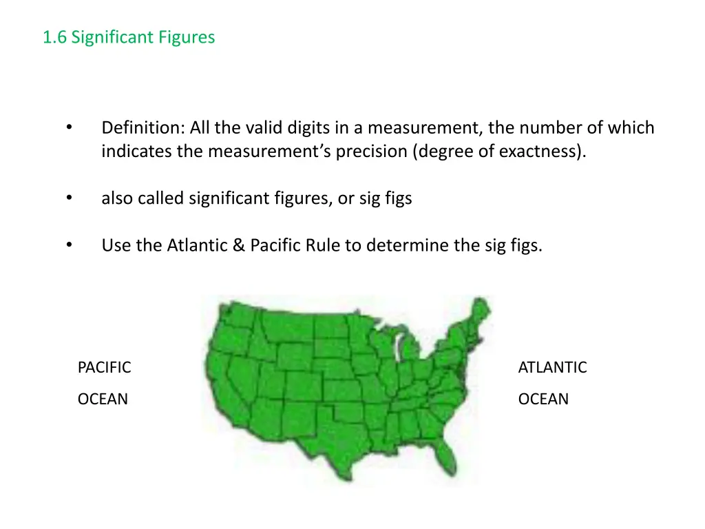 1 6 significant figures 1