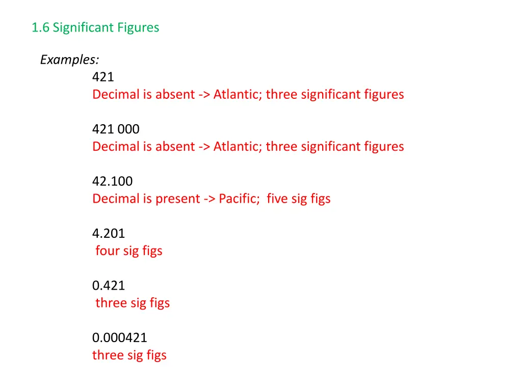 1 6 significant figures 3